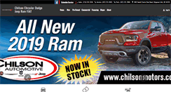 Desktop Screenshot of chilsonchryslerdodge.net